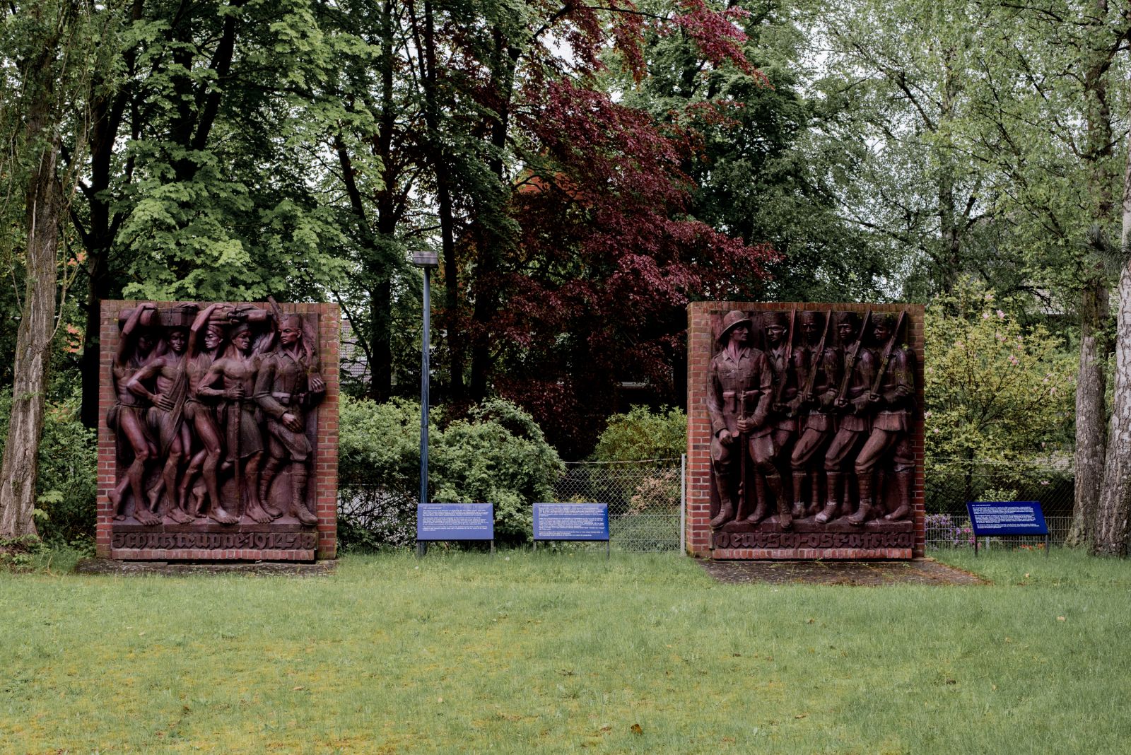 sog. „Askari-Relief“, Jenfelder Au, 2021, © Nicole Benewaah Gehle
